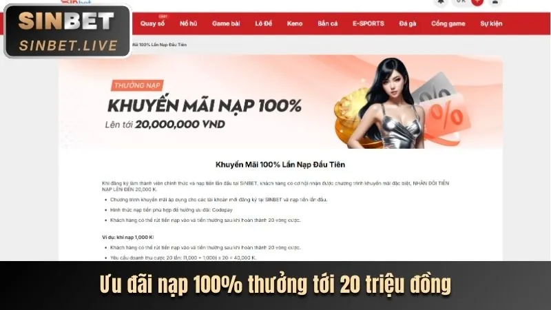 Ưu điểm thương hiệu bet20 login